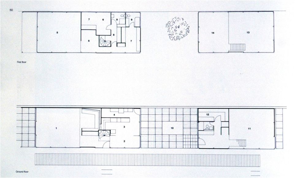 Eames House Plan Dimensions Eames House Plan Dimensions
